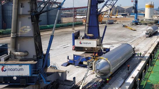 القطاع اللوجستي - مجموعة موانئ أبوظبي