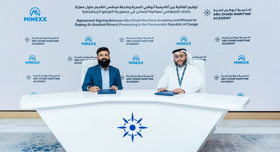 Abu Dhabi Maritime Academy and Minexx to Deploy AI-Enabled Mineral Processing in DRC