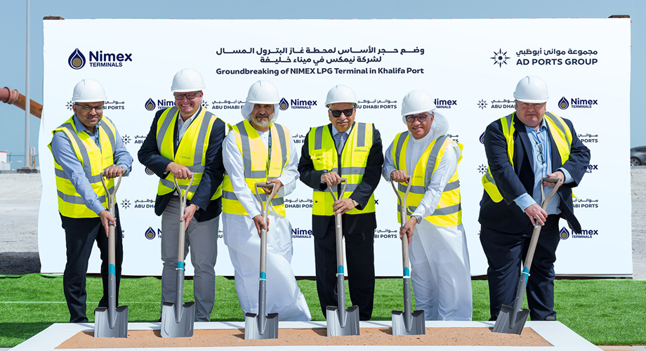 AD Ports Group Marks Groundbreaking of Strategic LPG Storage Terminal at Khalifa Port in Partnership with Nimex Terminals