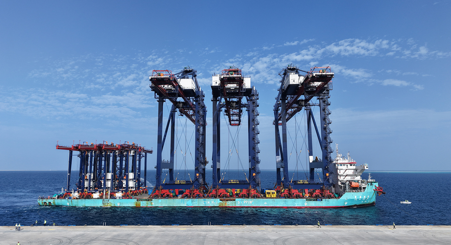 Noatum Ports Safaga Terminal - Egypt Receives STS and RTG Cranes, Enhancing Connectivity Across the Red Sea